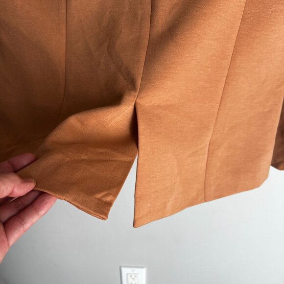 Anthropologie BLANKNYC FREE BIRD Western FRINGE Cowgirl MEDIUM Camel Brown - Picture 5 of 11